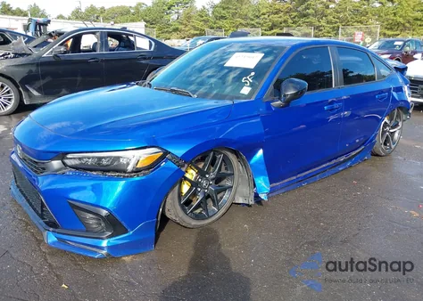 2022 Honda Civic Sport from USA, damaged, VIN 2HGFE2F58NH557575